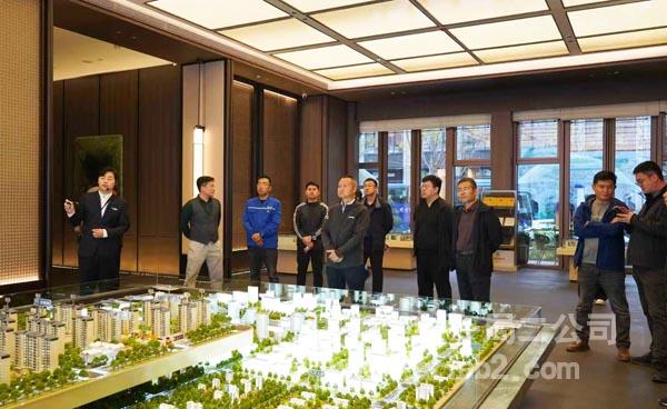 石家庄市住房和城乡建设局观摩团参观中铁雄安科创中心展厅 (2)